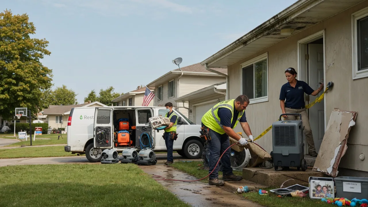 Water Damage Restoration in Carrollton, MI near me